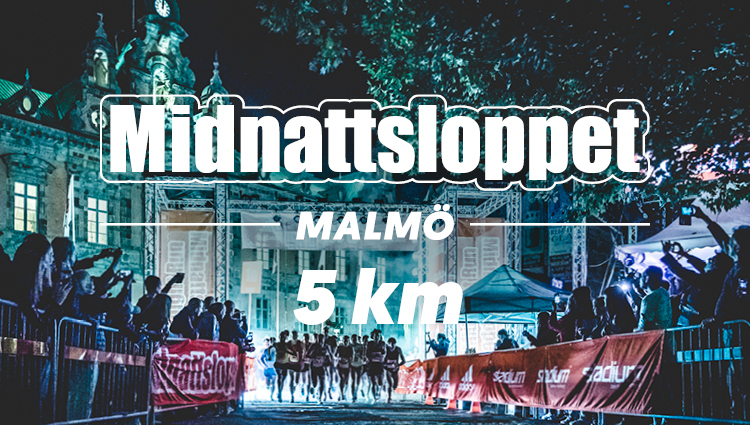Midnattsloppet Malmo 2022 5km starten