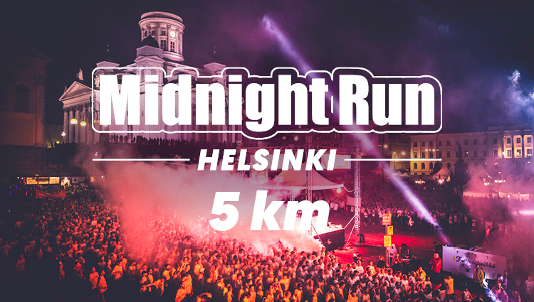 Midnight Run Helsinki 5 km 2022