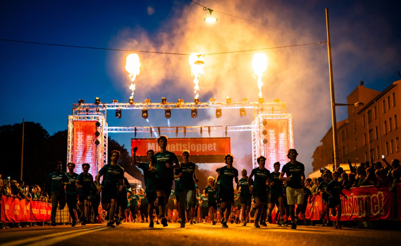 Midnattsloppet Stockholm 2024 start