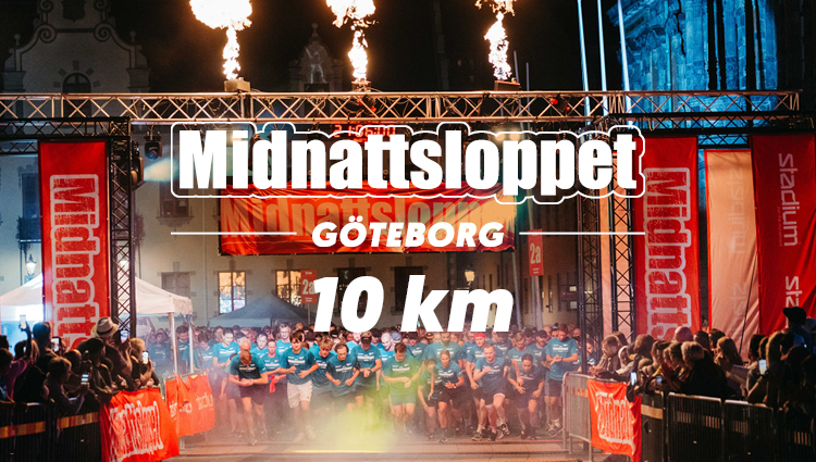 Midnattsloppet Göteborg löpare startar