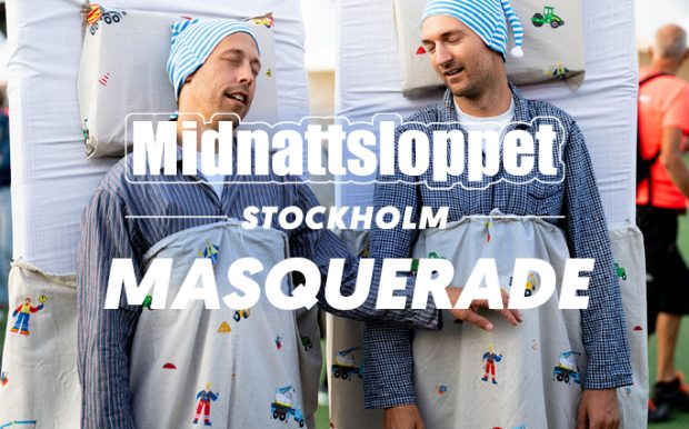 Midnattsloppet Stockholm Masquerade runners