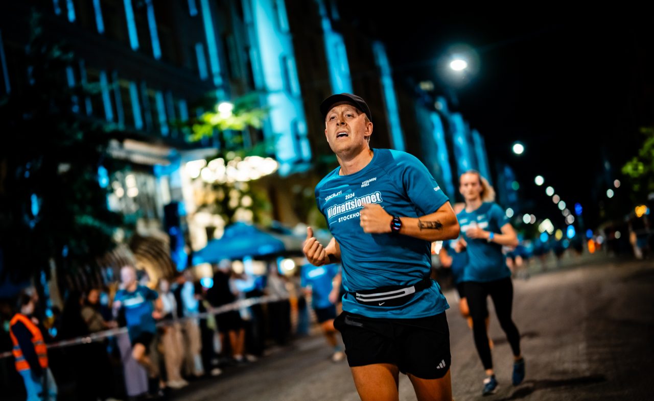 Löpare i Midnattsloppet Stockholm