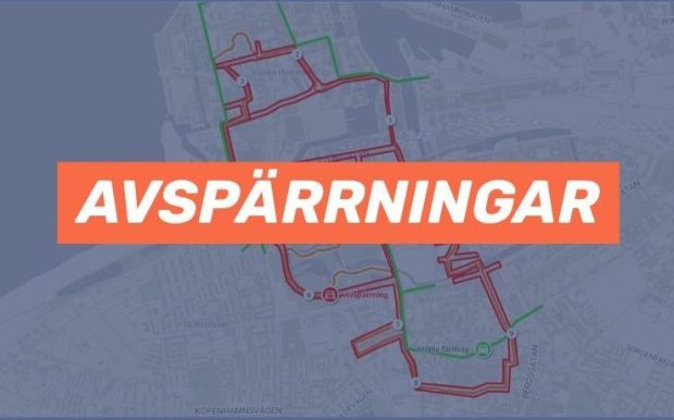 Avspärrningar Göteborg