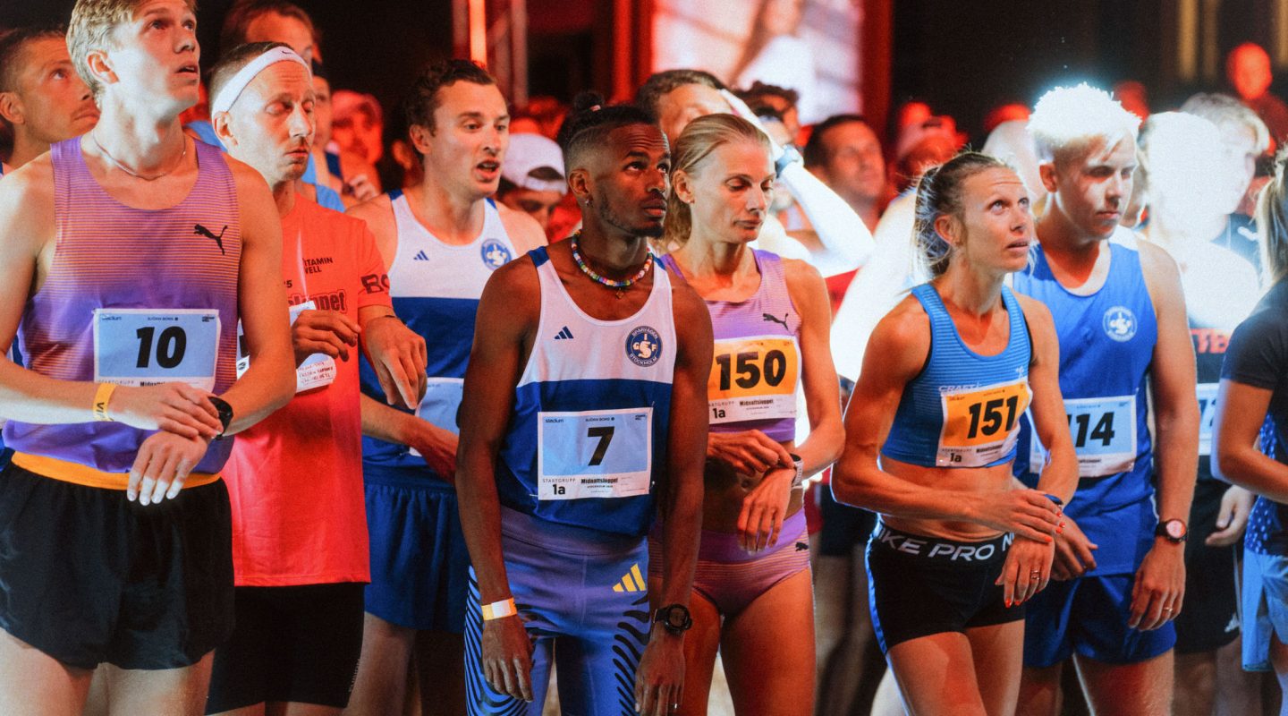 Elitlöpare Midnattsloppet
