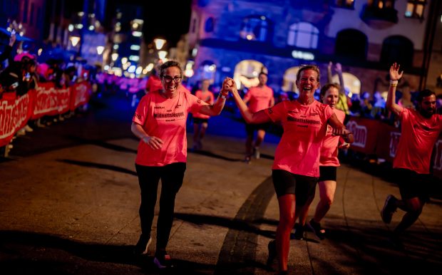 Malmö 2025 målet glada löpare jubel