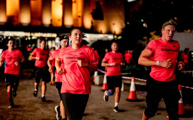 Bild från Midnattsloppet Göteborg