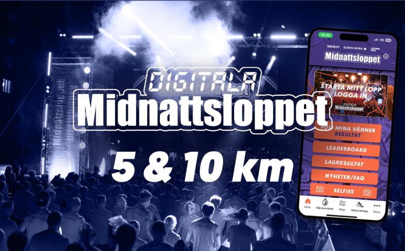 Digitala Midnattsloppet en ljudupplevelse