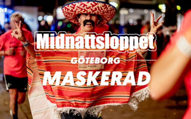 Maskeradlöpare i Midnattsloppet Göteborg 2025