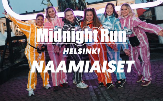 Maskeradgäng i Midnightrun utklädda till Lonken