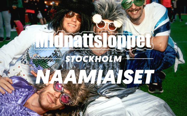 Finsk maskeradbild Midnattsloppet Stockholm