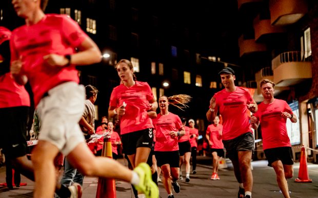 fullt fokus i Midnattsloppet Göteborg