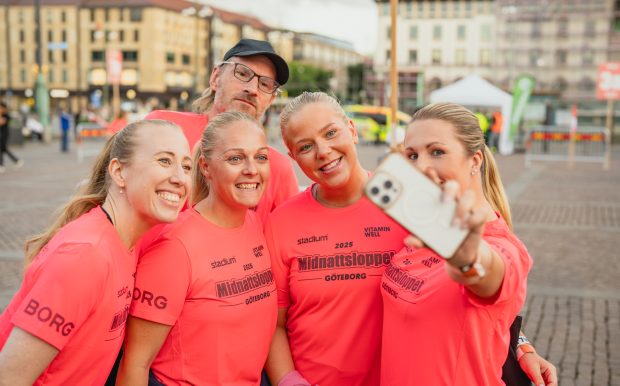 Inför start av Midnattsloppet Göteborg