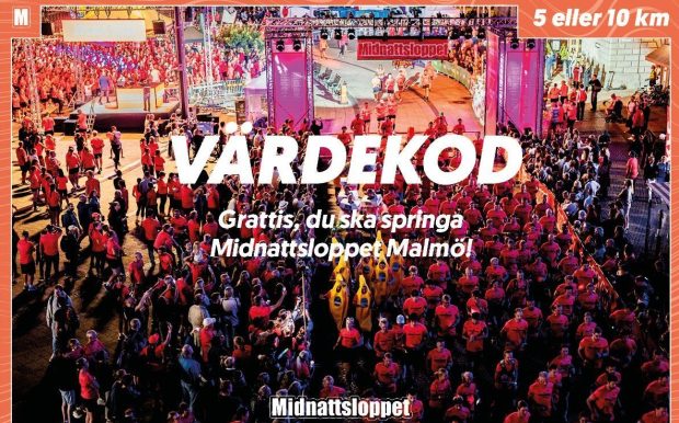 Köp av värdebevis Midnattsloppet Malmö