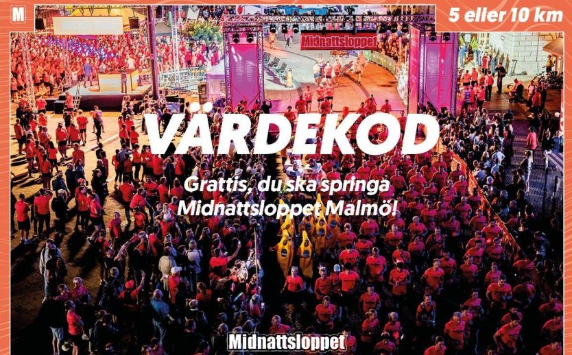 Köp av värdebevis Midnattsloppet Malmö
