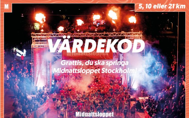 Värdekodsbild Midnattsloppet Stockholm