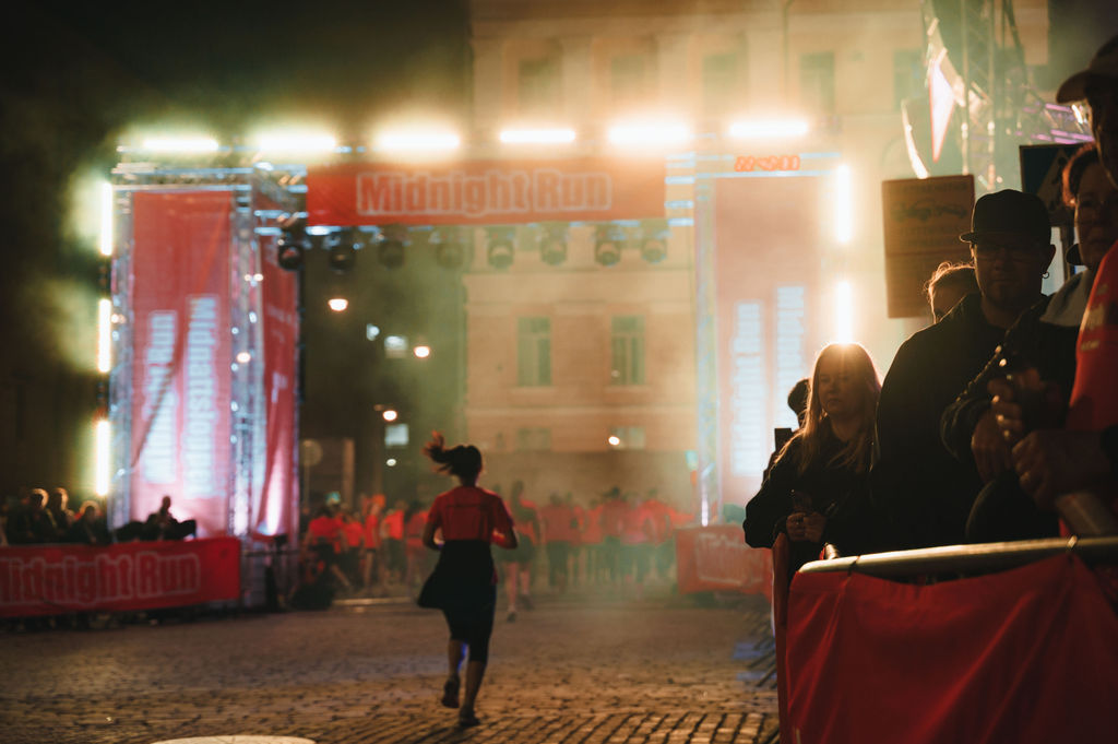 Midnight run helsinki 2025 målet