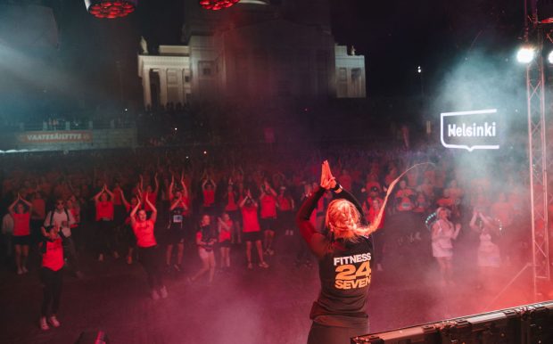 Midnight run helsinki 2025 uppvärmning f24s