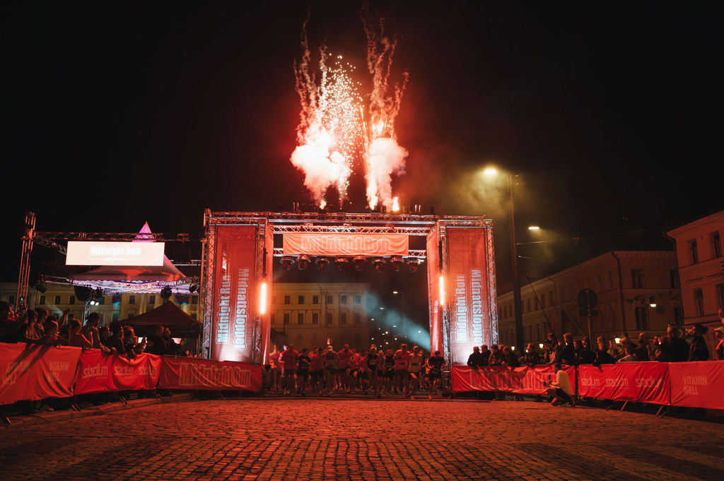 Midnight run helsinki 2025 starten