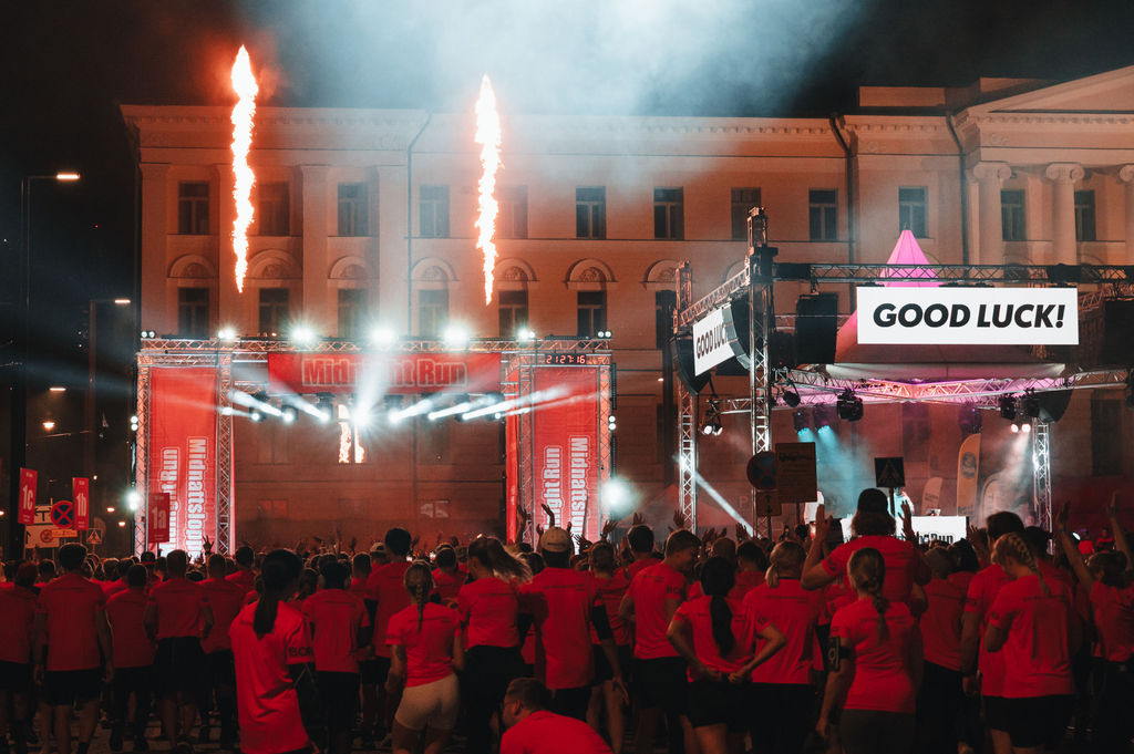Midnight run helsinki 2025 starten