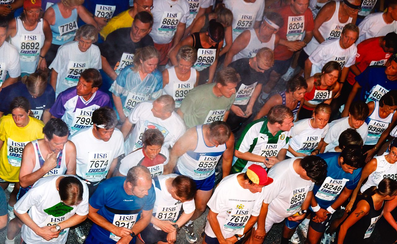 2002 historiska bilder startgrupp