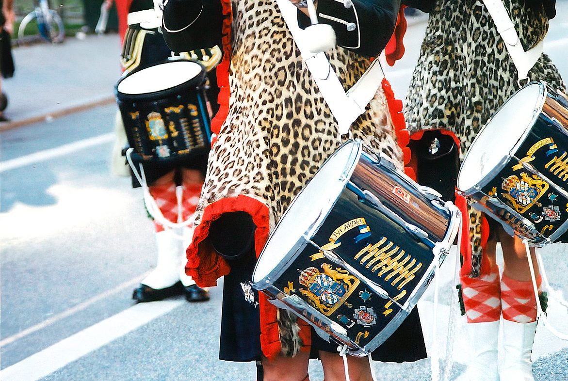 2002 historiska bilder parad underhållning